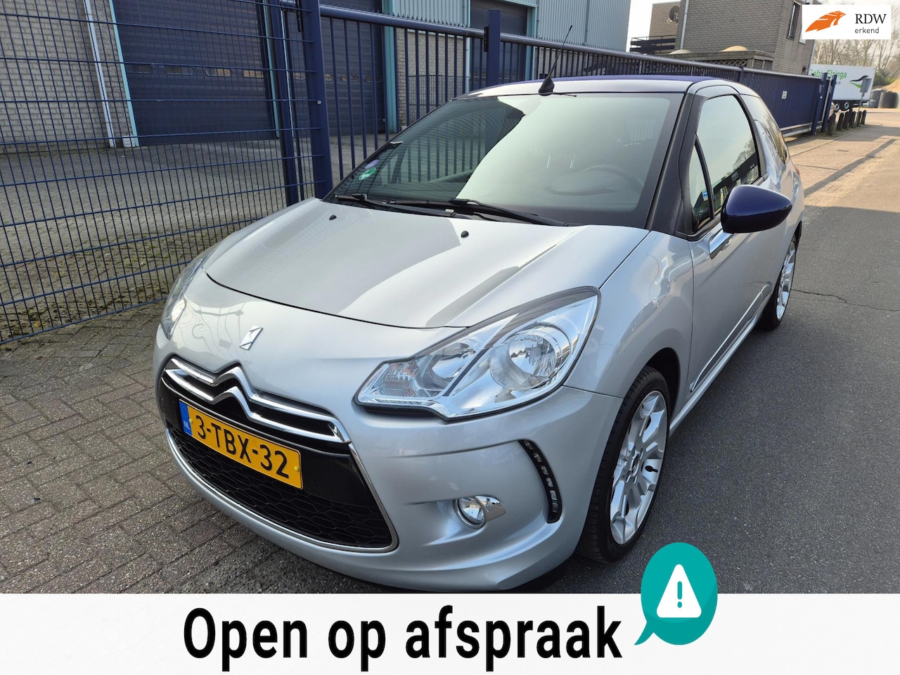 Citroën DS3 Cabrio - 1.6 Sport *153.149 KM*LEER*ACTIEPRIJS!! - AutoWereld.nl