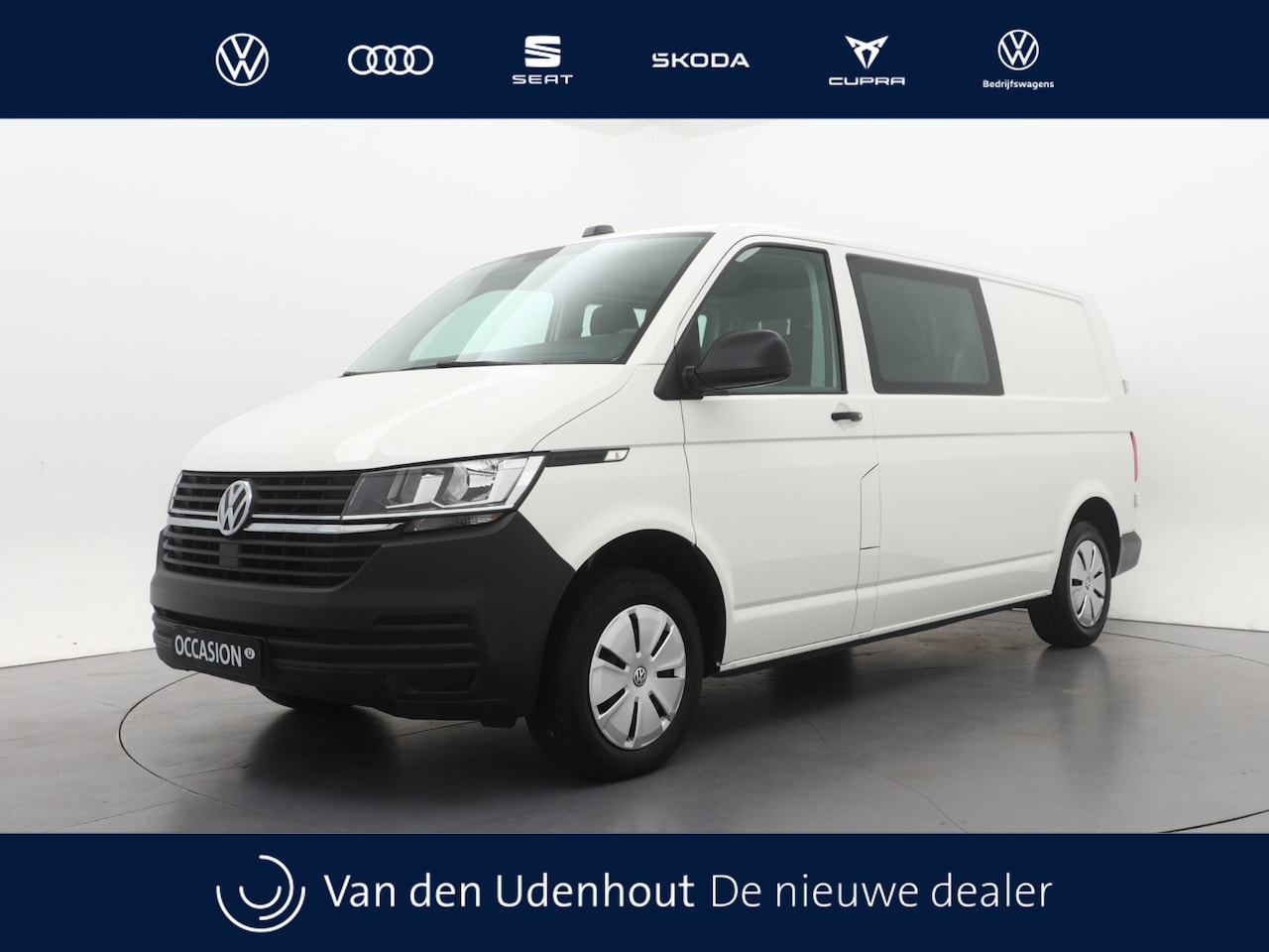 Volkswagen Transporter - Dubbel Cabine L2H1 2.0 TDI 110pk / 6-persoons - AutoWereld.nl
