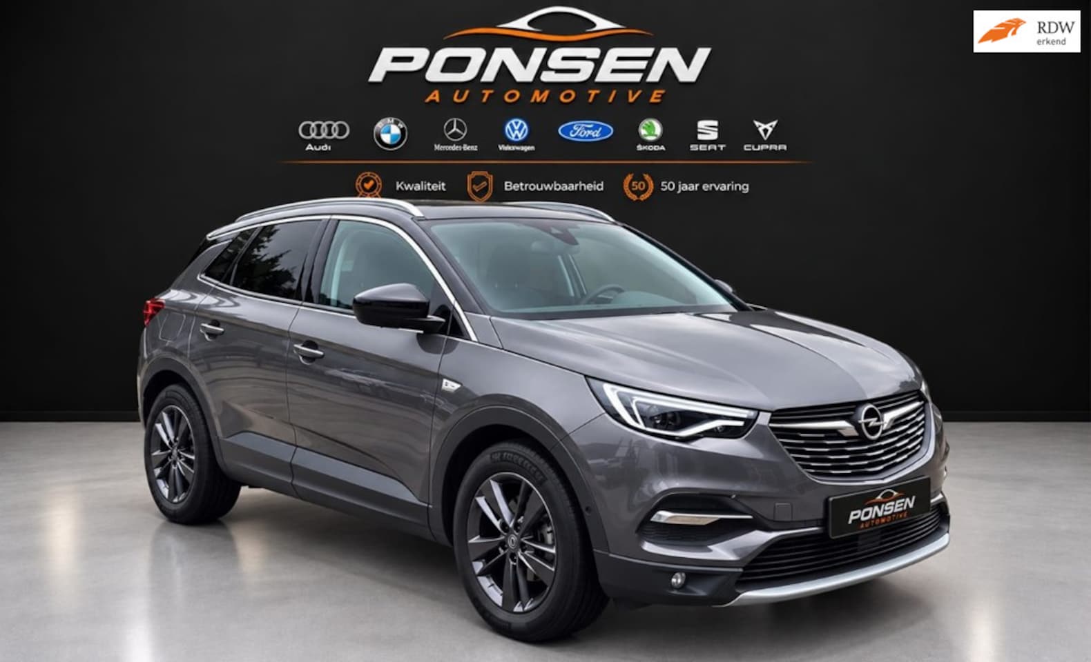 Opel Grandland X - 1.2 Turbo Business Executive automaat - AutoWereld.nl