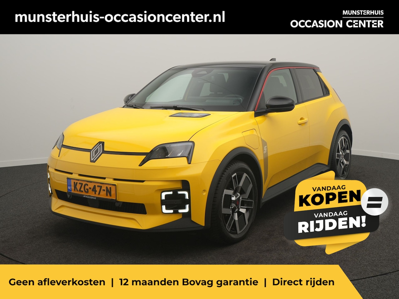 Renault 5 - Comfort Range Techno 52 kWh - RIJKLAARPRIJS - Pack Advanced Driving Assist - AutoWereld.nl