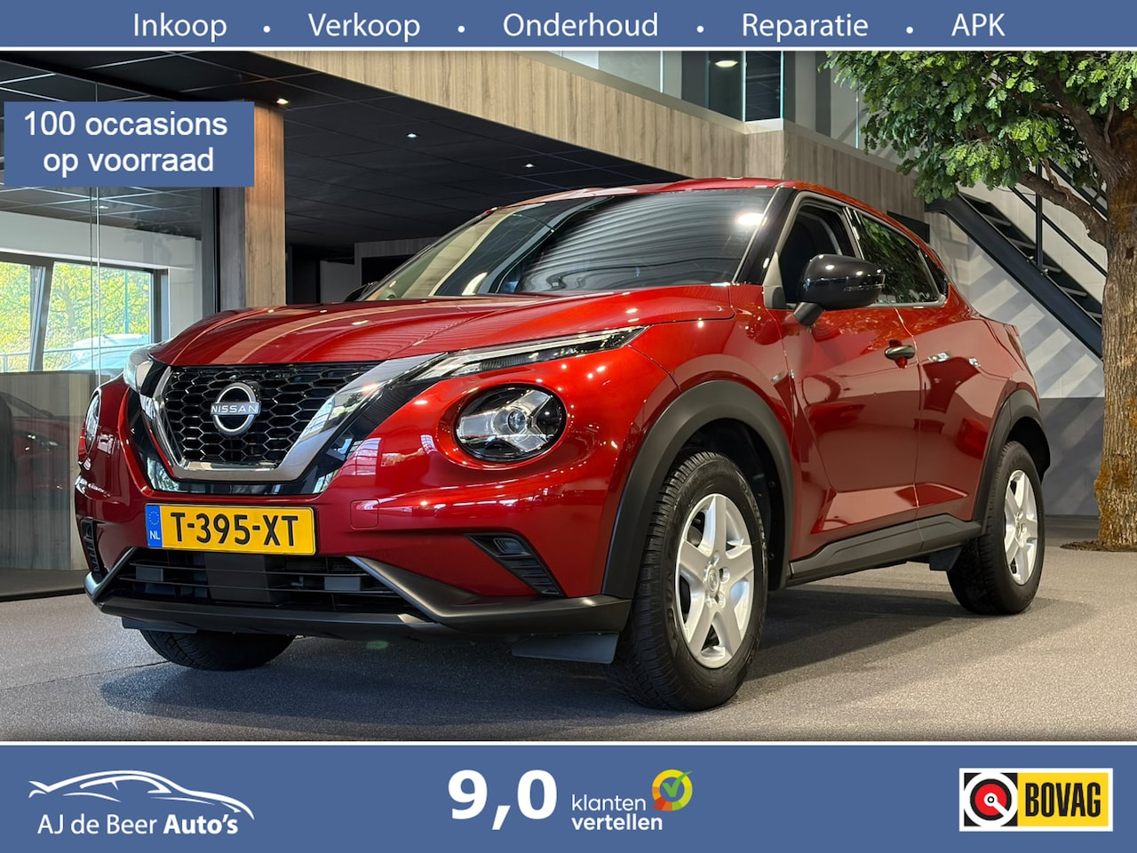 Nissan Juke - 1.0 DIG-T Visia Carplay | Airco | Cruise Control | Lane assist - AutoWereld.nl
