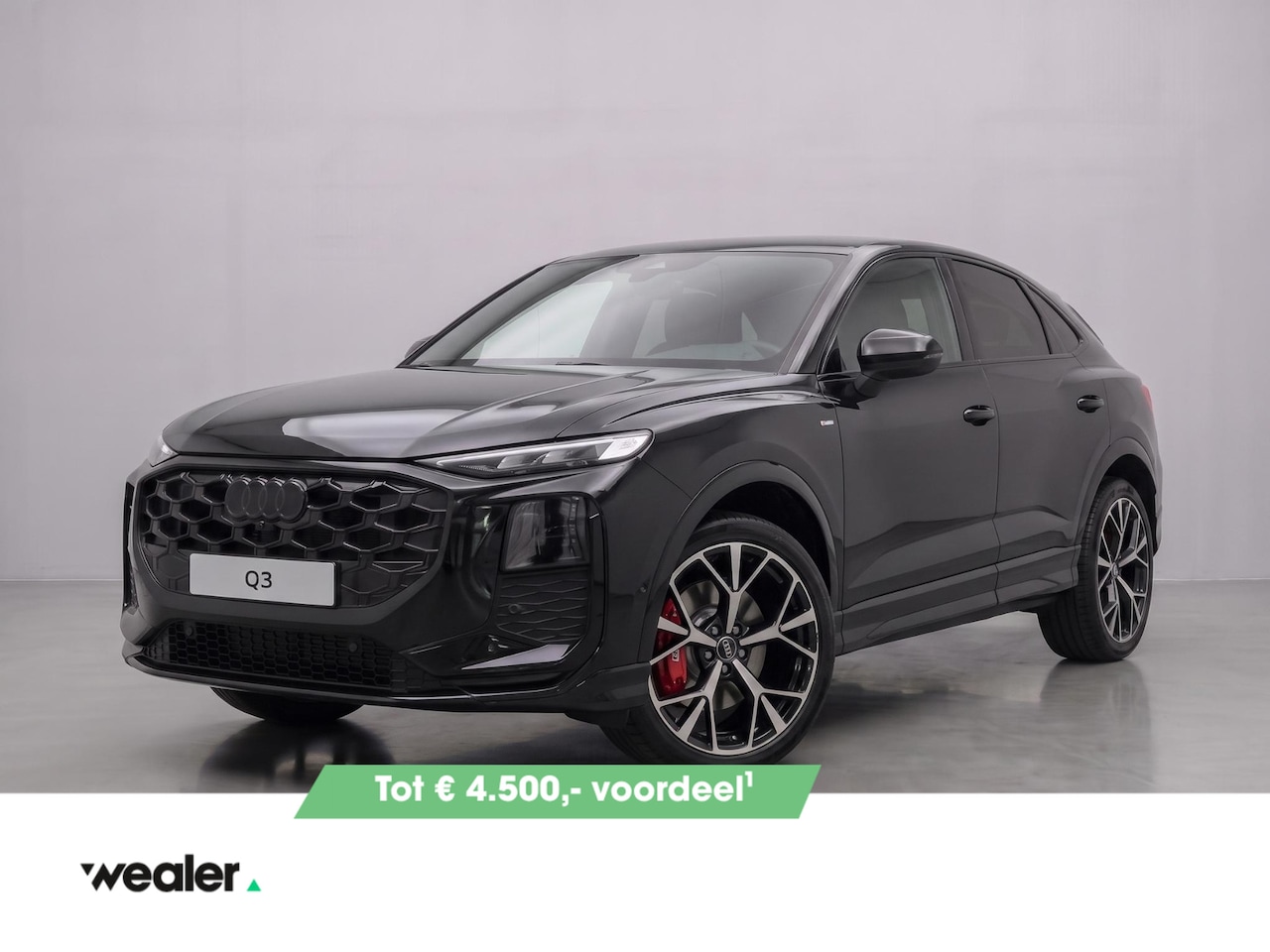 Audi Q3 Sportback - S edition e-hybrid 200 kW / 272 PK Sportback 6 ver Sportstoelen / Keyless entry / Parkeera - AutoWereld.nl