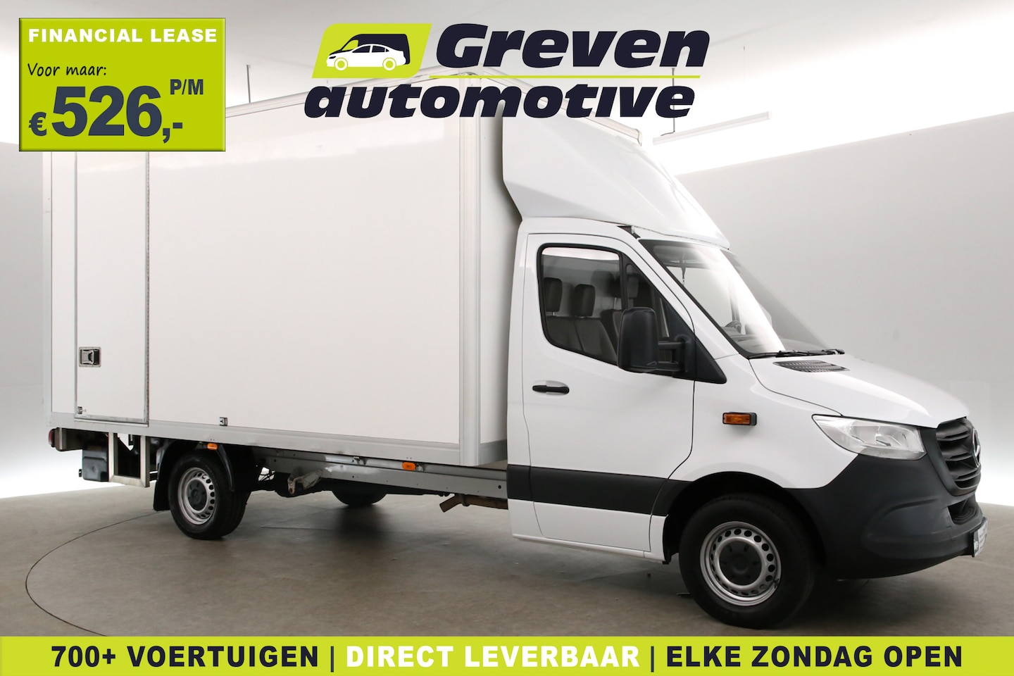 Mercedes-Benz Sprinter - 314 CDI | Bakwagen | Zijdeur | Laadklep | Laadbak | Automaat | Airco | 3 Zits - AutoWereld.nl