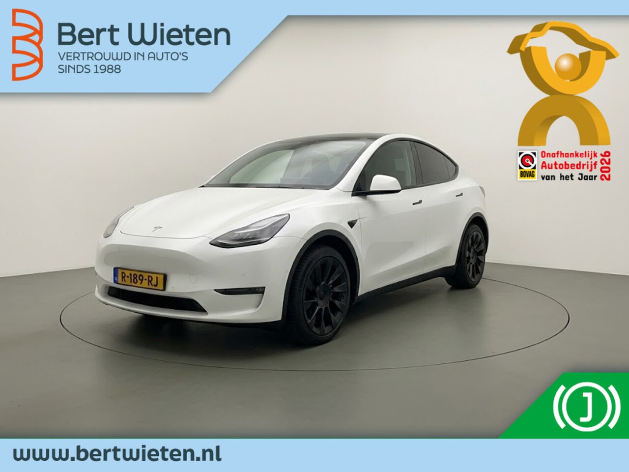 Tesla Model Y - Long Range AWD 75kWh | Geen import | Hoge instap | Leer - AutoWereld.nl