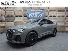 Audi Q3 Sportback - 35 TFSI S Edition 3X S-Line Black Leder Navi Camera Clima Led Matrix 19"LM