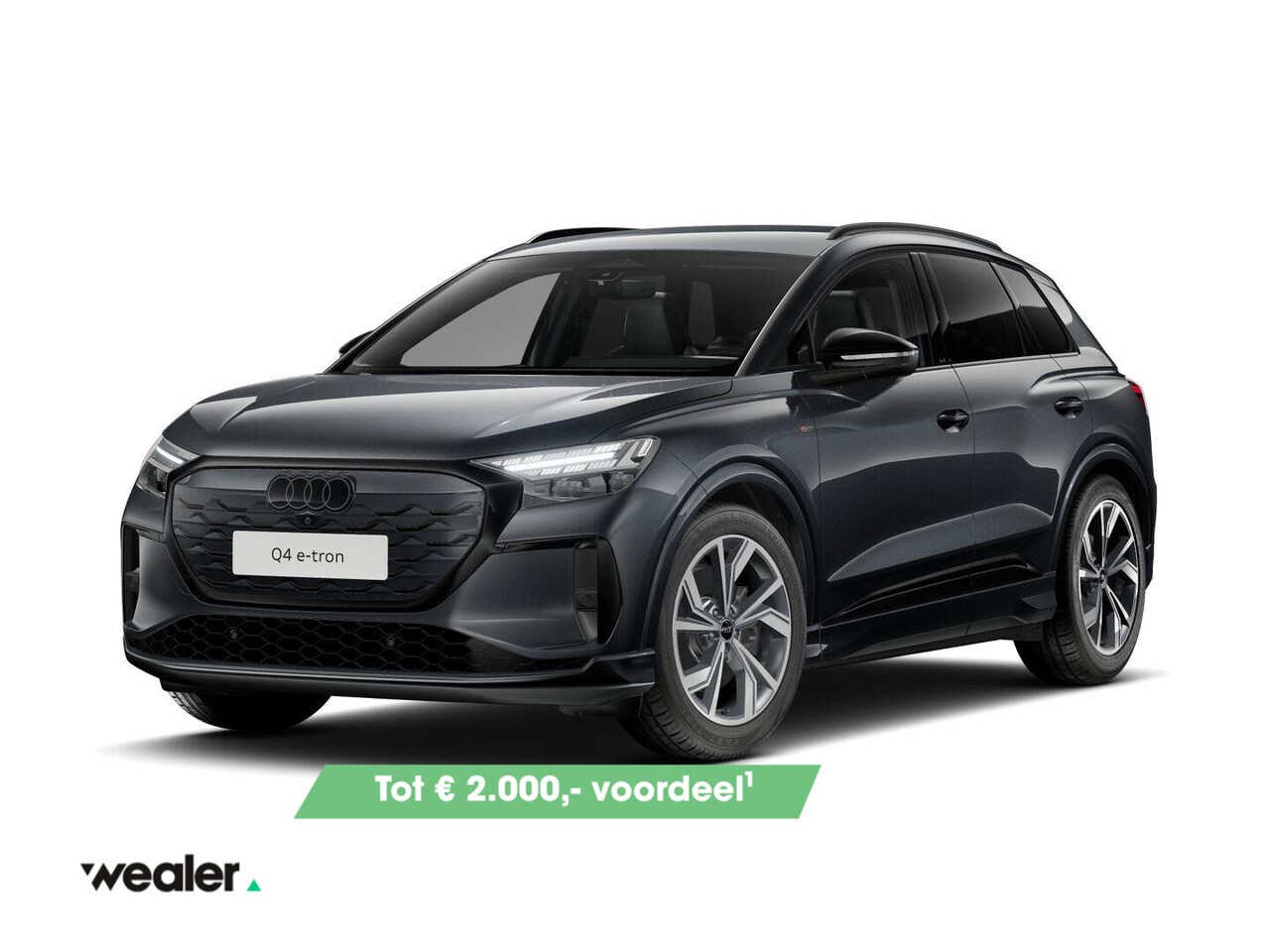 Audi Q4 e-tron - S edition e-tron 45 82 kWh 210 kW / 286 PK SUV Ele | Performance | NIEUW MODEL | Matrix-Ve - AutoWereld.nl