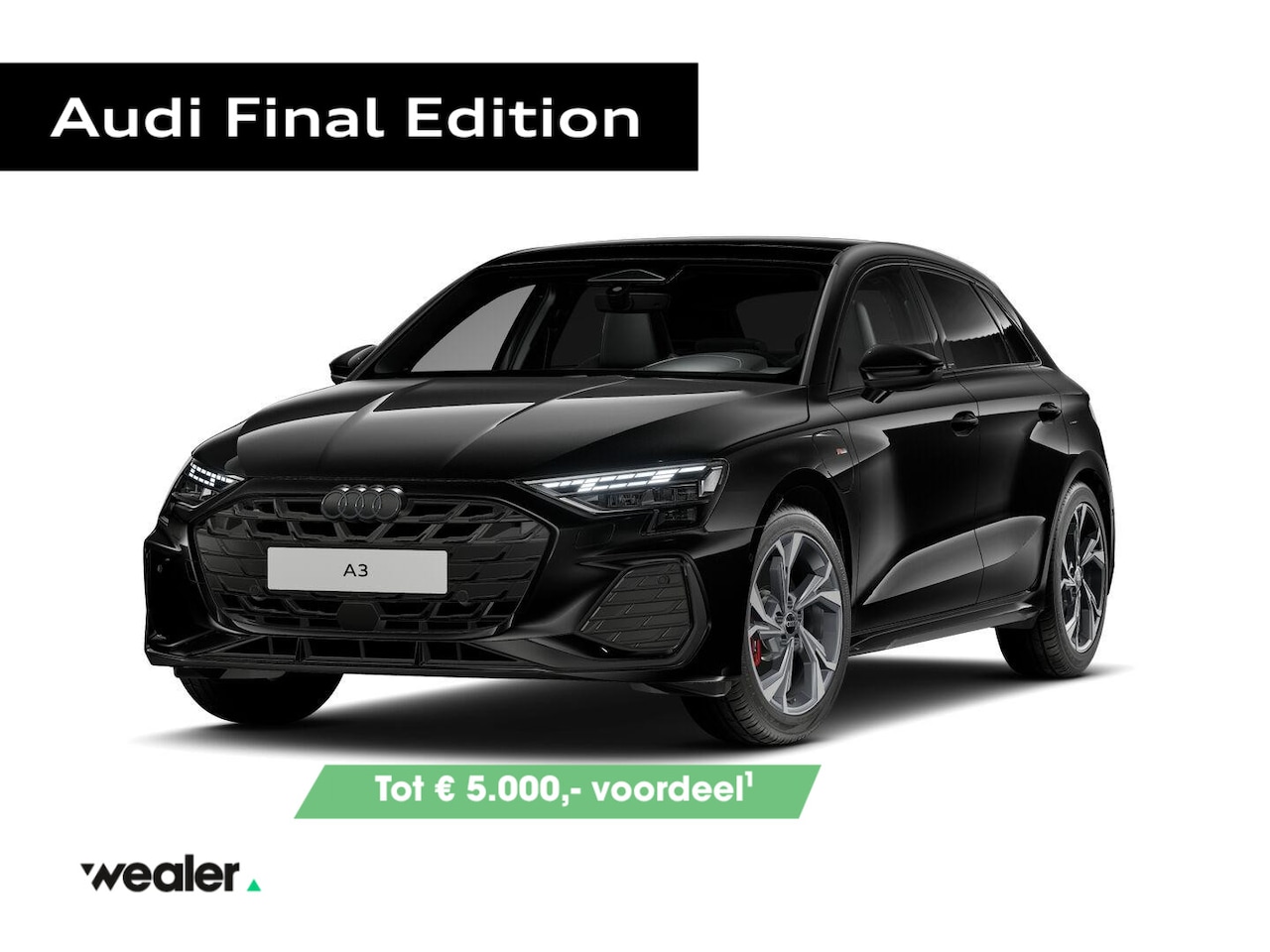 Audi A3 Sportback - S edition Competition 45 TFSI e 200 kW / 272 PK Sp Panoramadak | Sonos Geluidsysteem | Led - AutoWereld.nl
