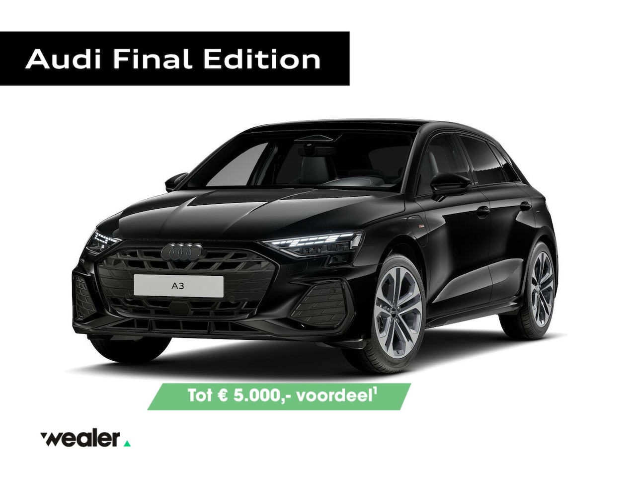 Audi A3 Sportback - S edition 40 TFSI e 150 kW / 204 PK Sportback 6 ve - AutoWereld.nl