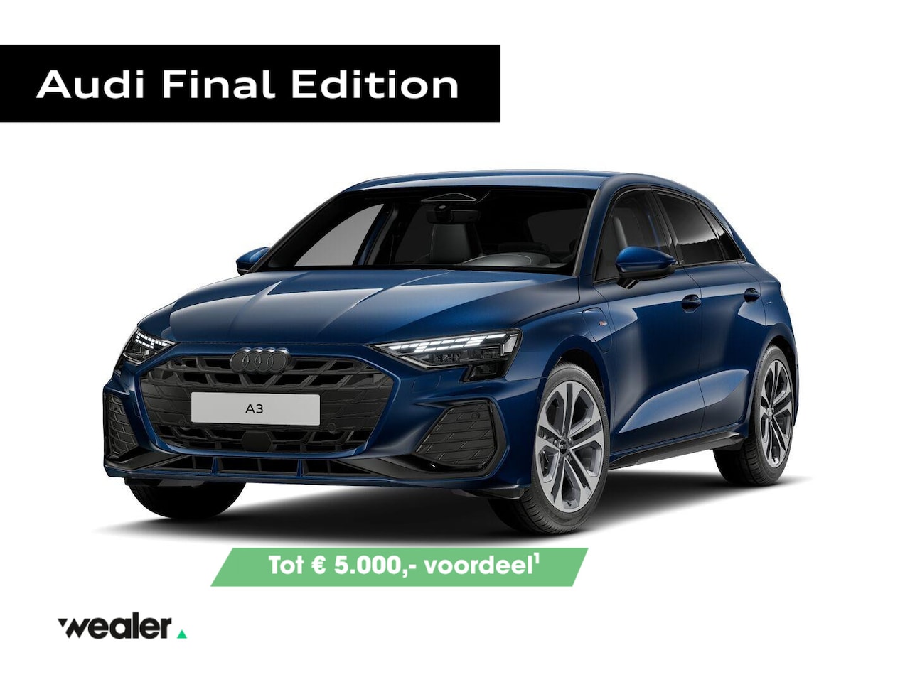 Audi A3 Sportback - S edition 40 TFSI e 150 kW / 204 PK Sportback 6 ve - AutoWereld.nl