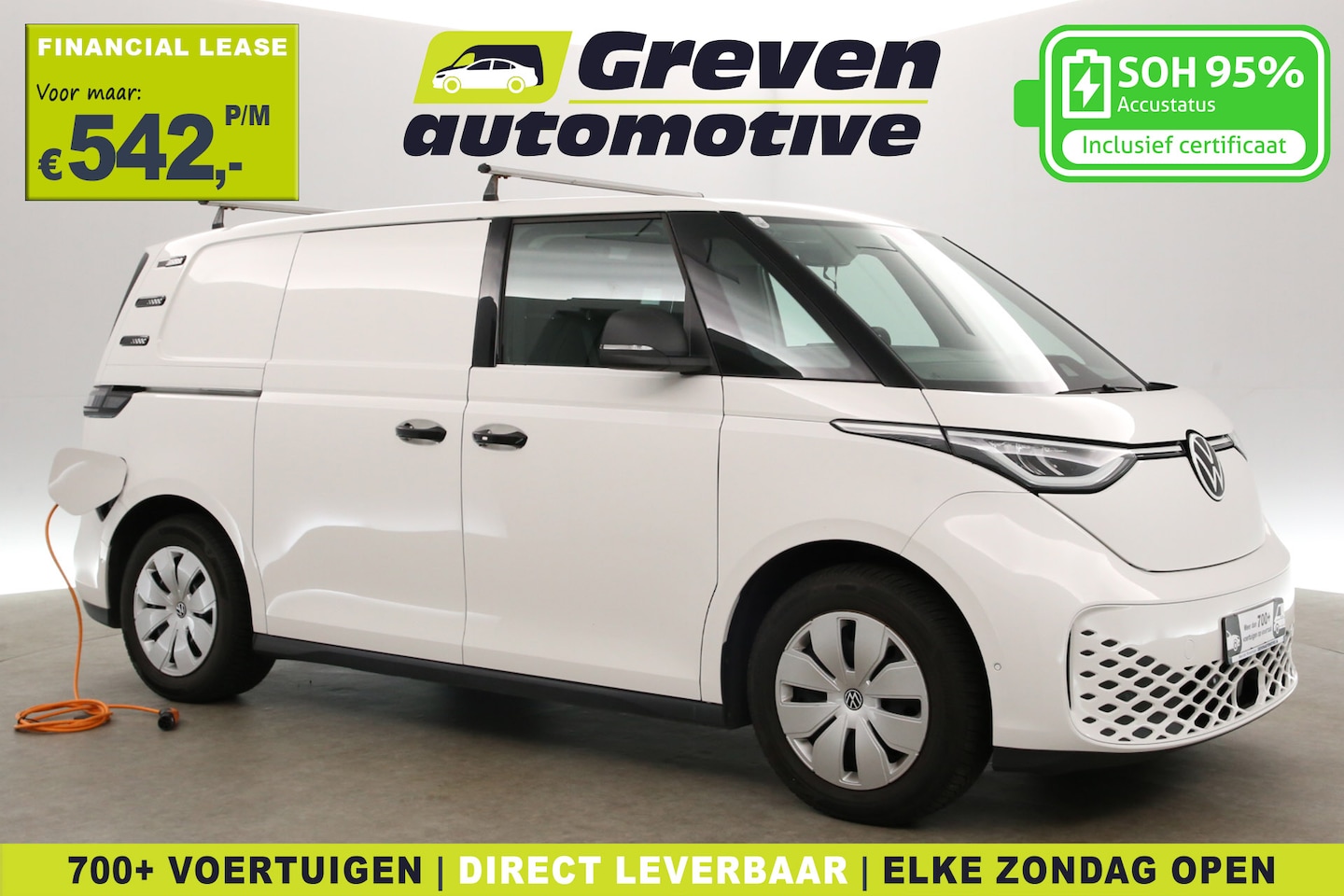 Volkswagen ID. Buzz - 77 kWh 204PK L1H1 | Snelladen | SOH 95% | Airco | Cruise | Carplay | 3 Zits | Trekhaak | P - AutoWereld.nl