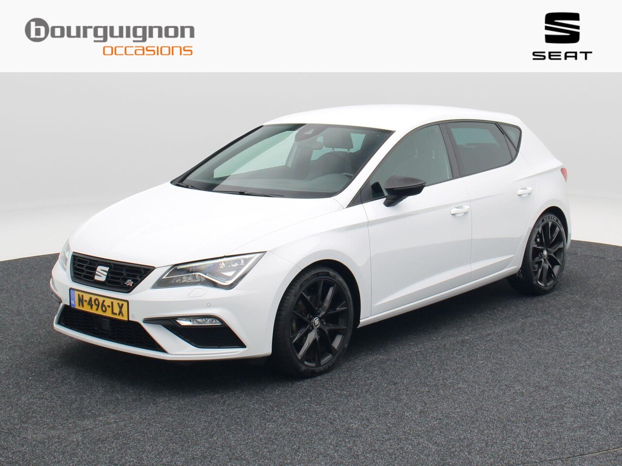 SEAT Leon - 1.5 TSi 150 Pk Automaat FR Ultimate Edition Black | Stoelverwarming | Camera | Climatronic - AutoWereld.nl