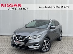 Nissan Qashqai - 1.2 DIG-T N-Connecta Navigatie, Panoramadak, Climate Control, 18"Lm, Trekhaak, 360 Camera,