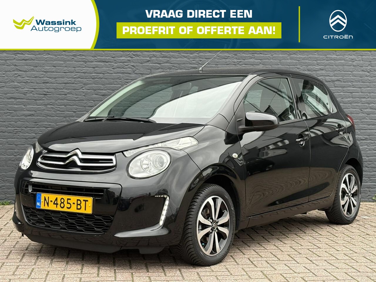 Citroën C1 - 1.0 VTi Shine | 1e eigenaar | Dealeronderhouden | All Season Banden | Stoelverwarming | Ap - AutoWereld.nl