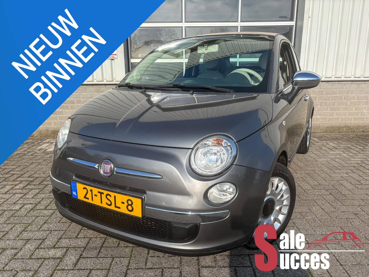 Fiat 500 C - 1.2 Lounge Origineel NL - AutoWereld.nl