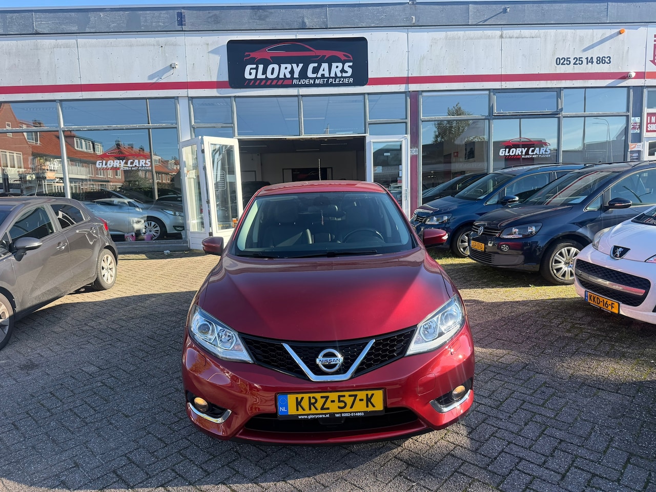 Nissan Pulsar - 1.2 DIG-T Business AUTOMAAT-NAVI-CAMERA-LEER-CRUISE - AutoWereld.nl