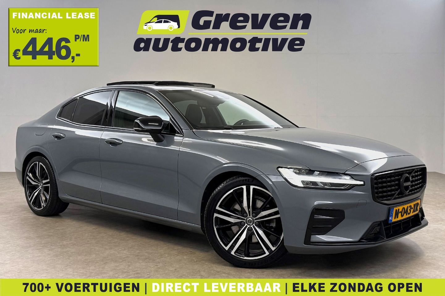 Volvo S60 - 2.0 B4 R-Design Black Optic | Pano | Virtual | Memory | H/K | Camera | Carplay | Cruise | - AutoWereld.nl