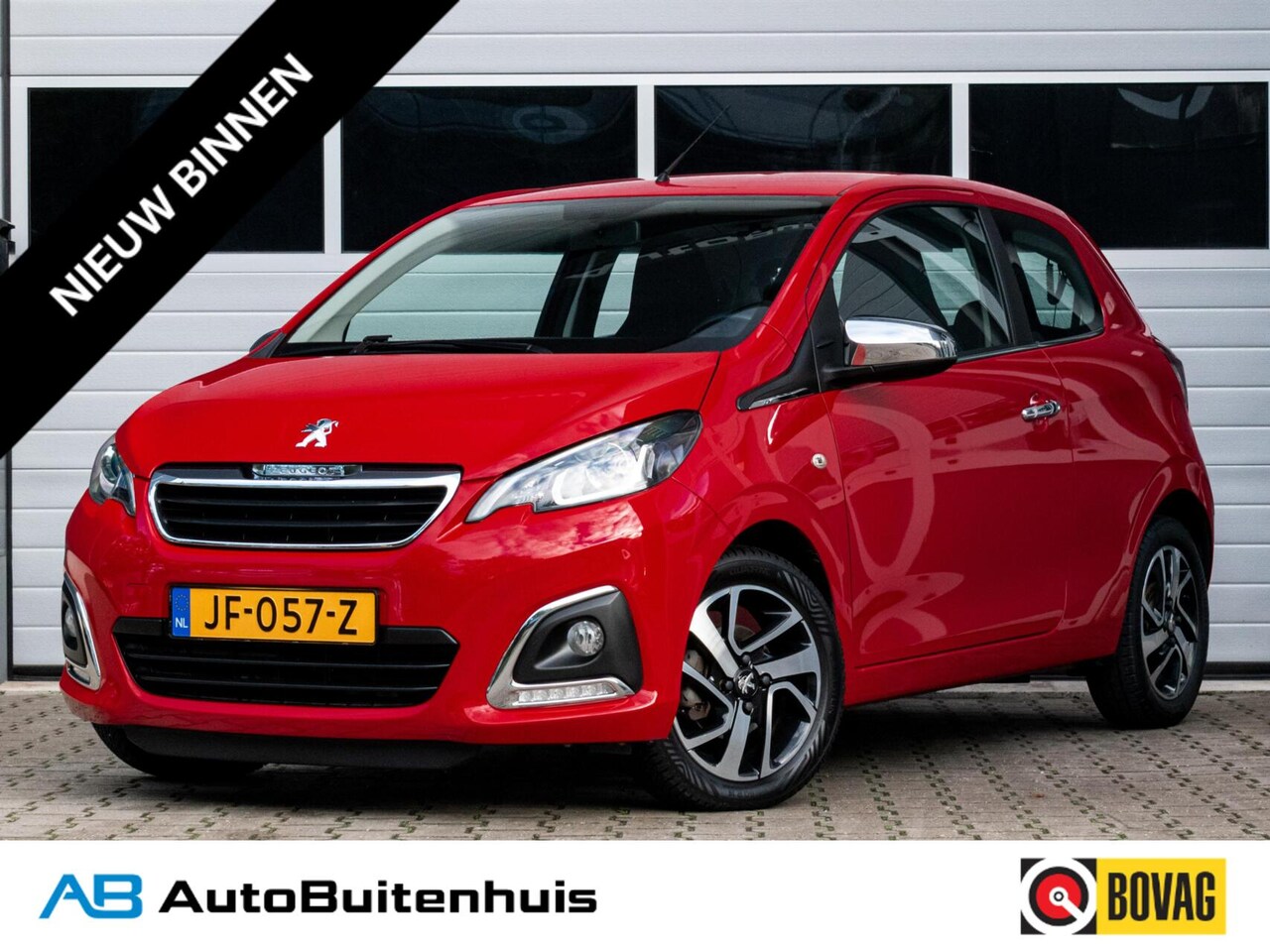 Peugeot 108 - 1.2 Allure|NW. APK|CLIMATE|MULTIMEDIASCHERM|BLUETOOTH|ELEK.PAKKET - AutoWereld.nl