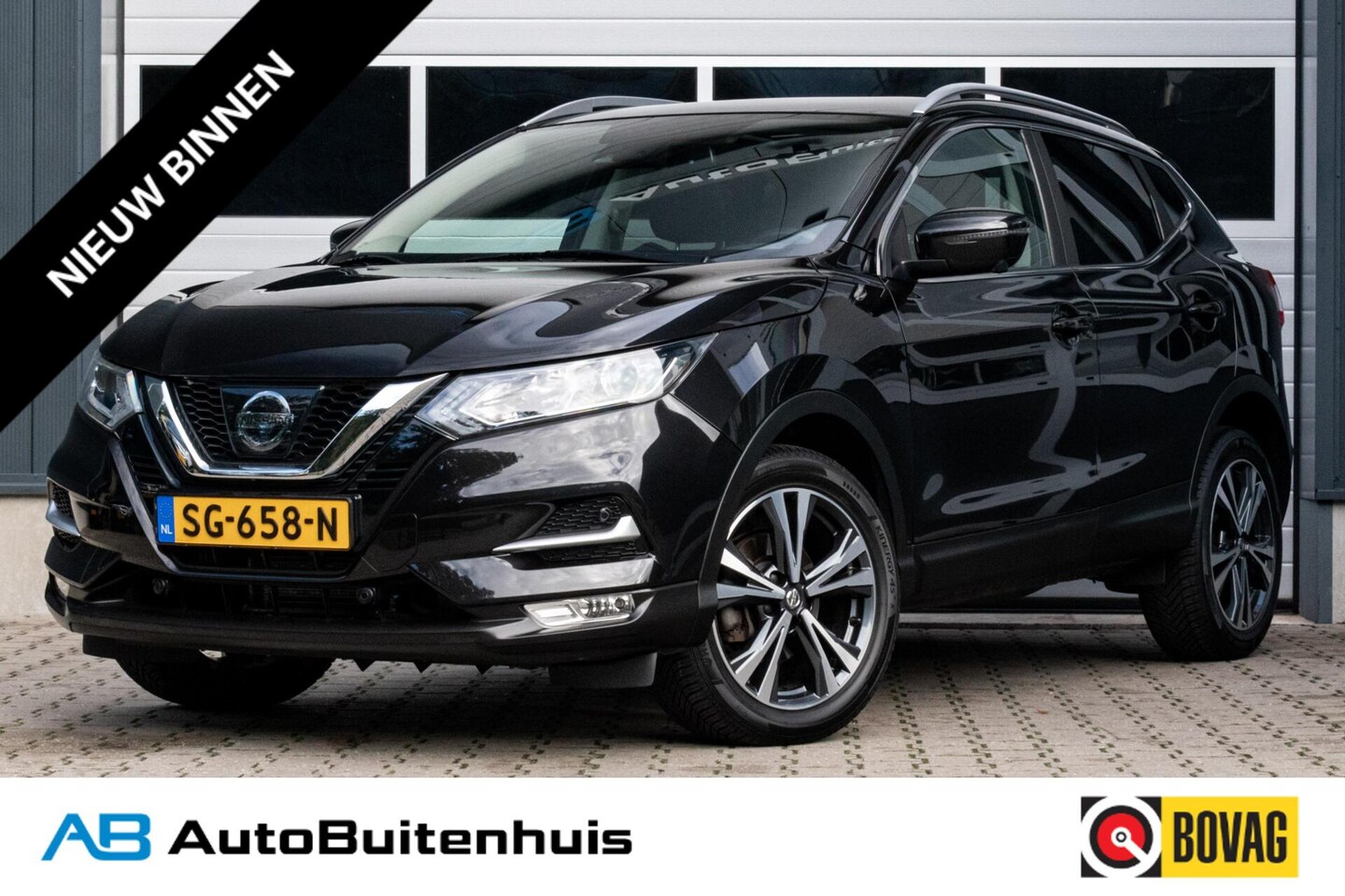 Nissan Qashqai - 1.2 Tekna|PANO|CLIMATE|CAMERA|PDC|CRUISE|NAVI - AutoWereld.nl