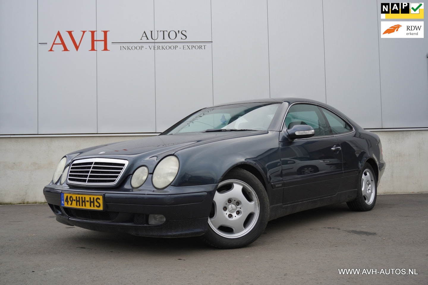 Mercedes-Benz CLK-klasse Coupé - 200 K. Elegance Automaat - AutoWereld.nl