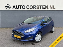 Ford Fiesta - 1.6Tdci 96pk Euro6 5Drs Navi Bluetooth Airco Style Isofix USB Origineel Nederlandse Auto
