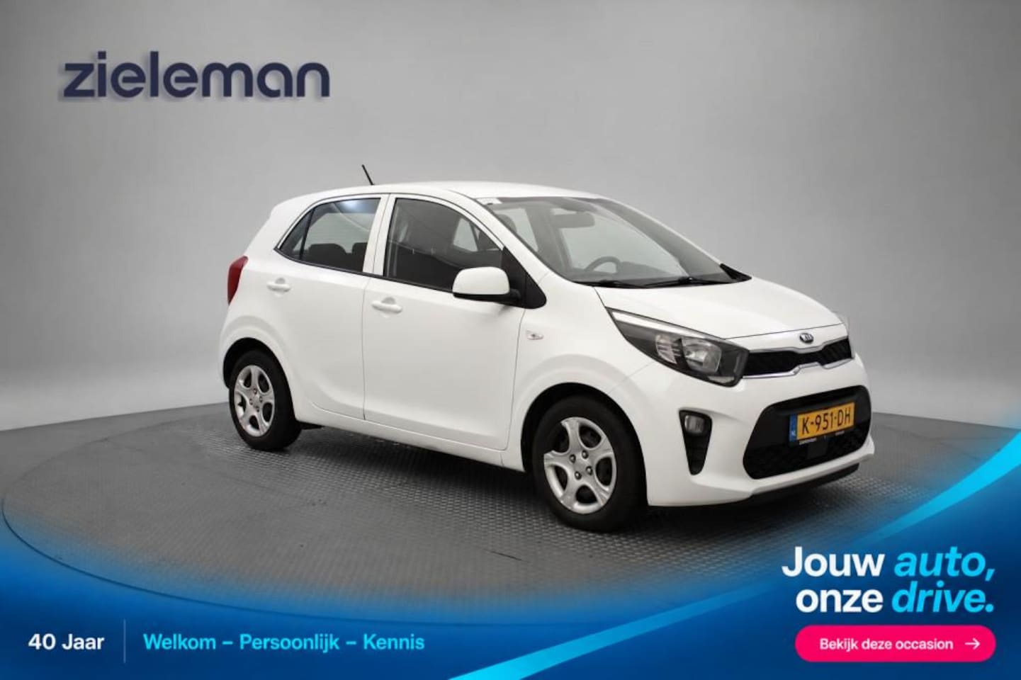 Kia Picanto - 1.0 DPI ComfortLine 5 Deurs - Airco, Cruise - AutoWereld.nl