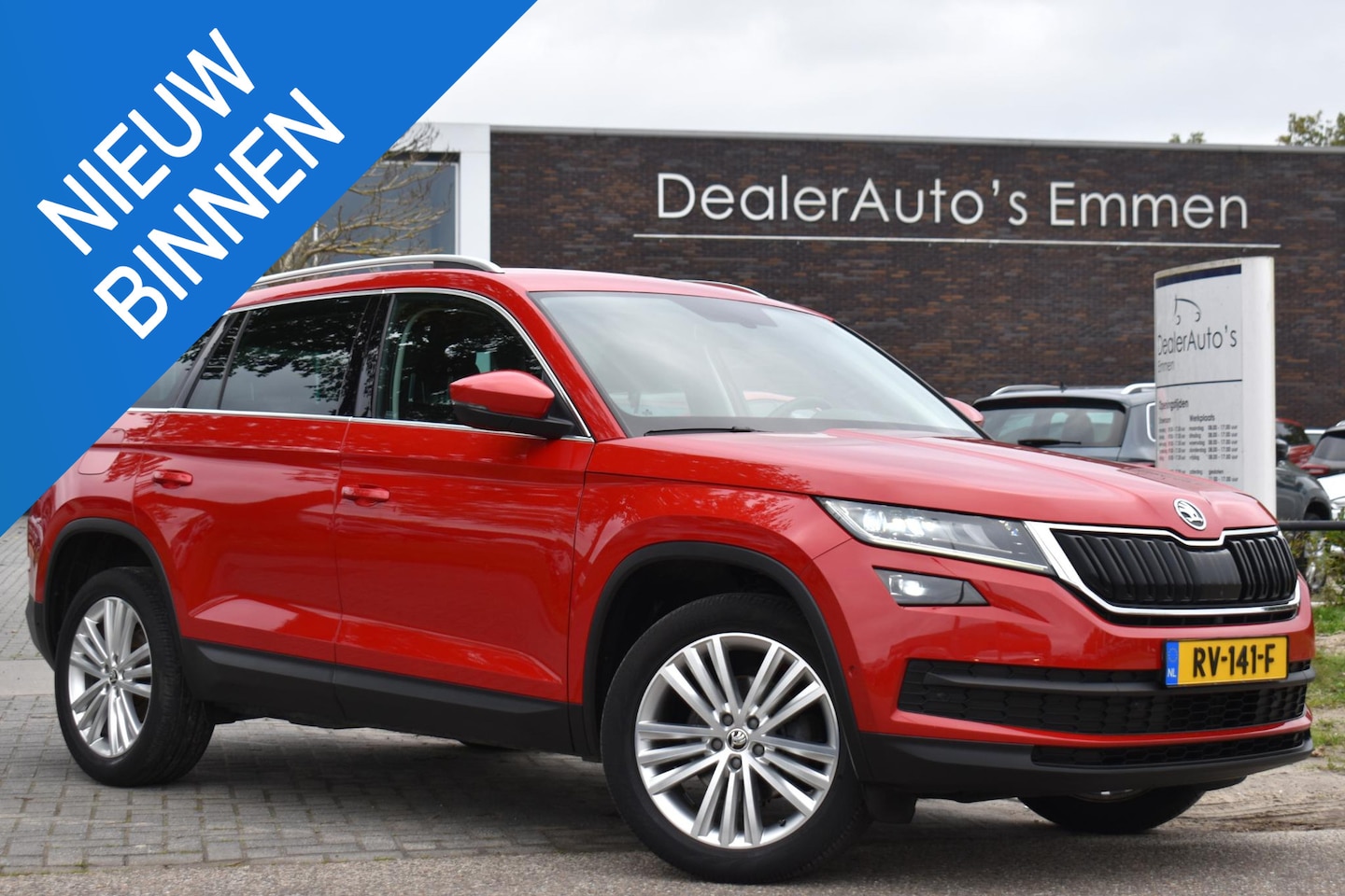 Skoda Kodiaq - 1.4 TSI LEDER NAVI LMV TREKHAAK - AutoWereld.nl