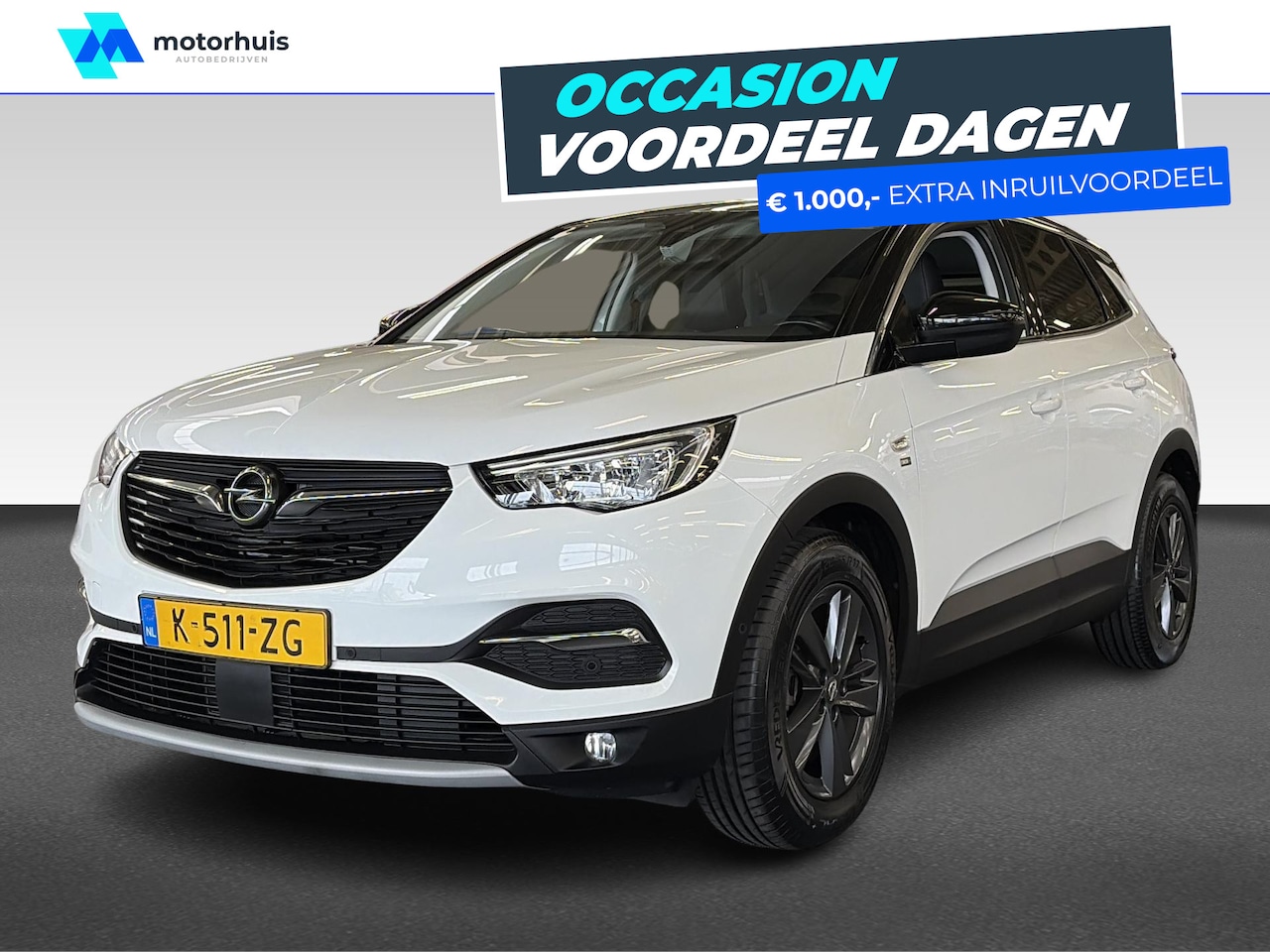 Opel Grandland X - 1.2 Turbo Edition 2020 1.2 Turbo Edition 2020 - AutoWereld.nl