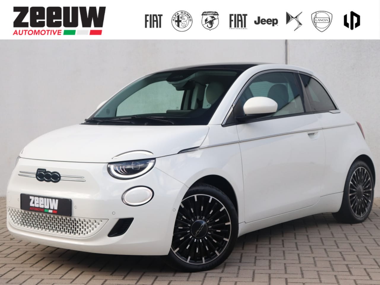 Fiat 500e - 3+1 La Prima 42 kWh | Pano | Winter | JBL | 17" - AutoWereld.nl