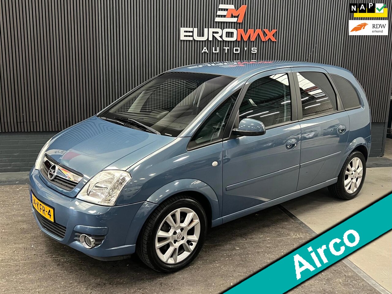 Opel Meriva - 1.6-16V Cosmo 2e Eigenaar - NAP - Parkeersensor - AutoWereld.nl