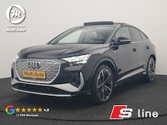 Audi Q4 Sportback e-tron - 35 S Line 55 kWh 170pk Dealer O.H. | Panodak | Adaptive Cruise | Apple Carplay| Navi Full