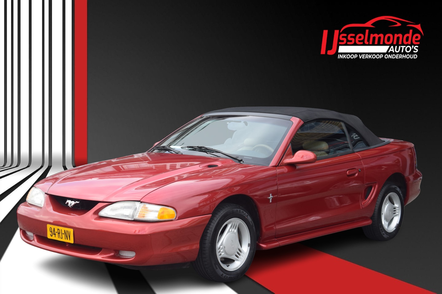 Ford Mustang Convertible - USA 3.8 V6 Automaat Mooie Auto !!! - AutoWereld.nl