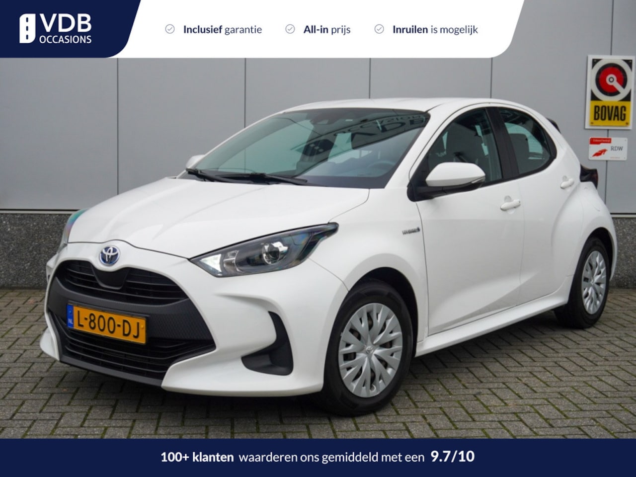 Toyota Yaris - 1.5 Hybrid Active CarPlay | Camera | Clima | NAP - AutoWereld.nl