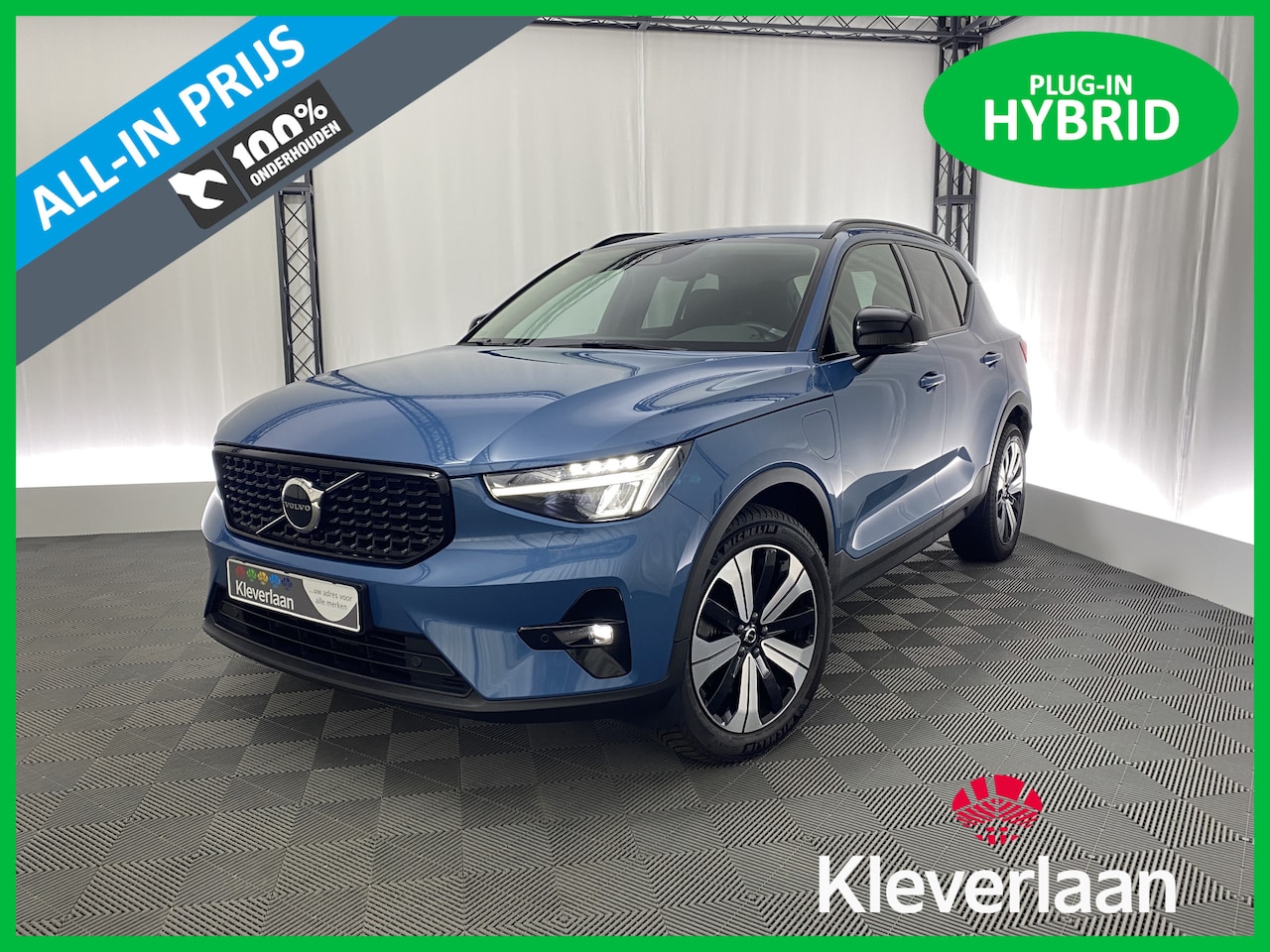Volvo XC40 - 1.5 T5 Plug-in hybrid Plus Dark | LED | Apple carplay | BLISS | Navi | Camera | Leer | Cru - AutoWereld.nl