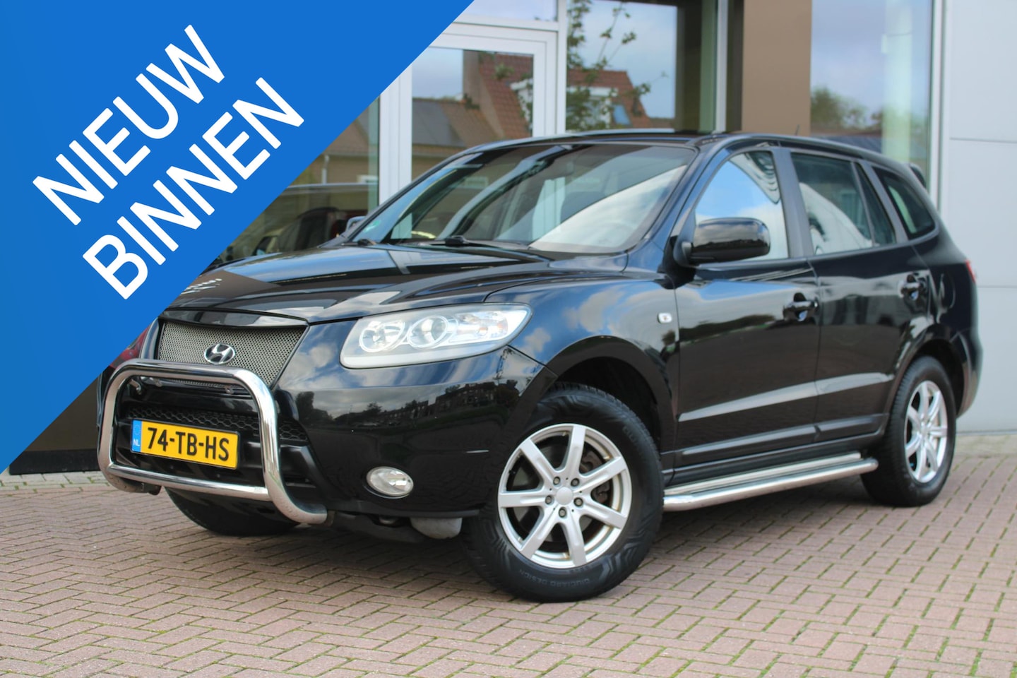 Hyundai Santa Fe - 2.7i V6 Active TREKHAAK(2000KG) - ORIGINEEL NL - APK 07-10-2027 - AutoWereld.nl