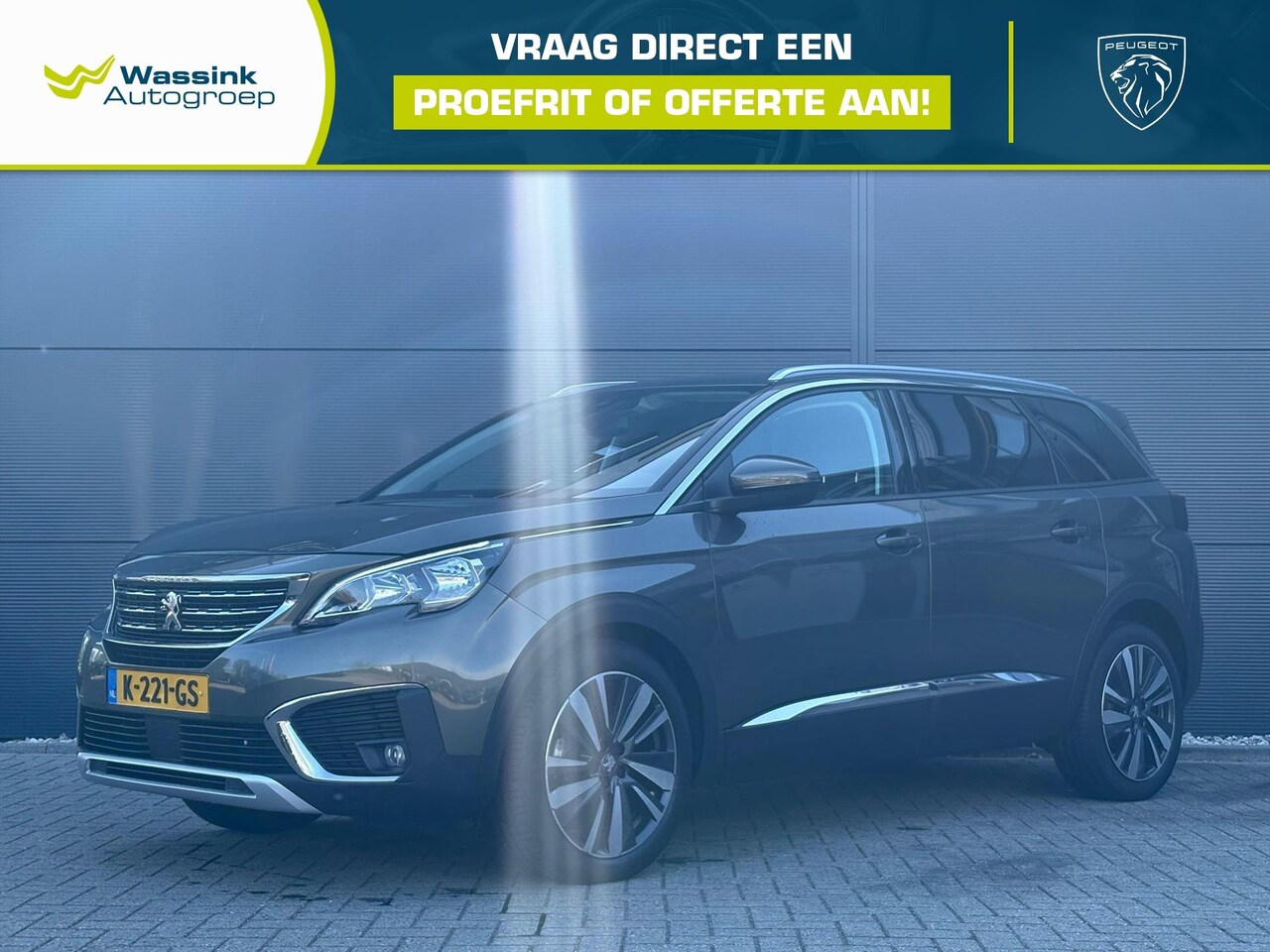 Peugeot 5008 - 1.2 PureTech 130pk EAT8 Allure I Camera I Navigatie I 7 zitter - AutoWereld.nl