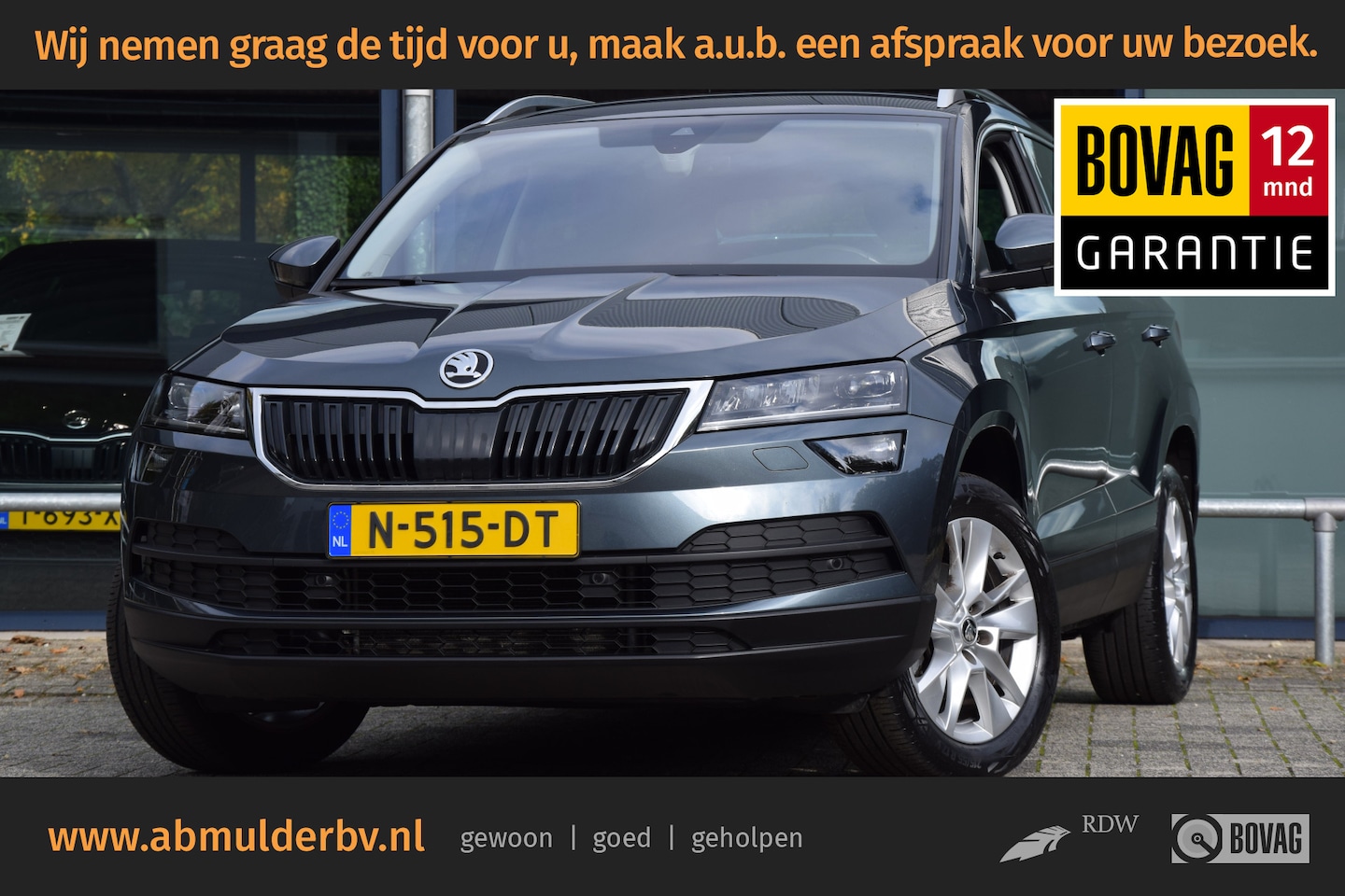 Skoda Karoq - 1.5 TSI ACT 150PK Business Edition Plus DSG Automaat | Org. NL | BOVAG Garantie | Trekhaak - AutoWereld.nl