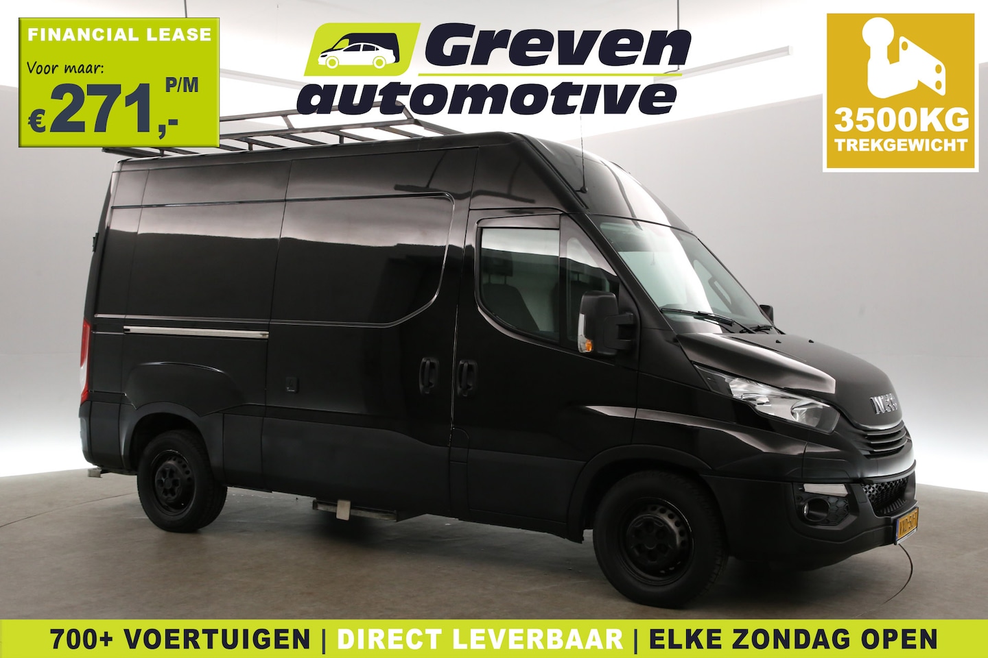 Iveco Daily - 35 S 16 35S16V 2.3 352 L2H2 155PK | 3500kg Trekgew. | Automaat | Airco | Cruise | Camera | Navi | - AutoWereld.nl