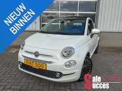 Fiat 500 C - 1.2 Lounge Wit Zwart