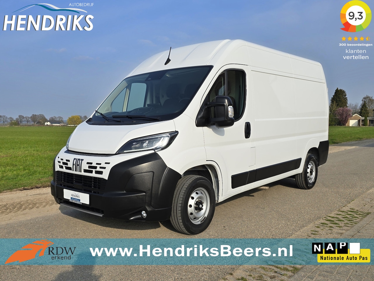 Fiat Ducato - 35 2.2 MultiJet L2H2 - 140 Pk - Euro 6 - Groot Scherm - Navi - ParkeerCamera - Airco - Cru - AutoWereld.nl