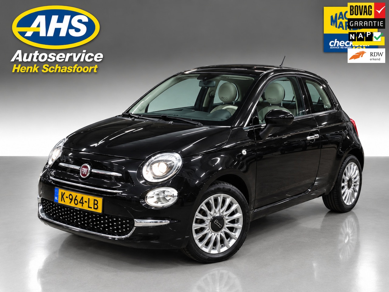 Fiat 500 - 1.0 Hybrid Lounge 1.0 Hybrid Lounge - AutoWereld.nl