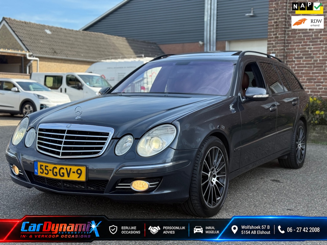 Mercedes-Benz E-klasse Estate - 230 Business Avantgarde | 7 Persoons | Automaat | Navi | Leder - AutoWereld.nl