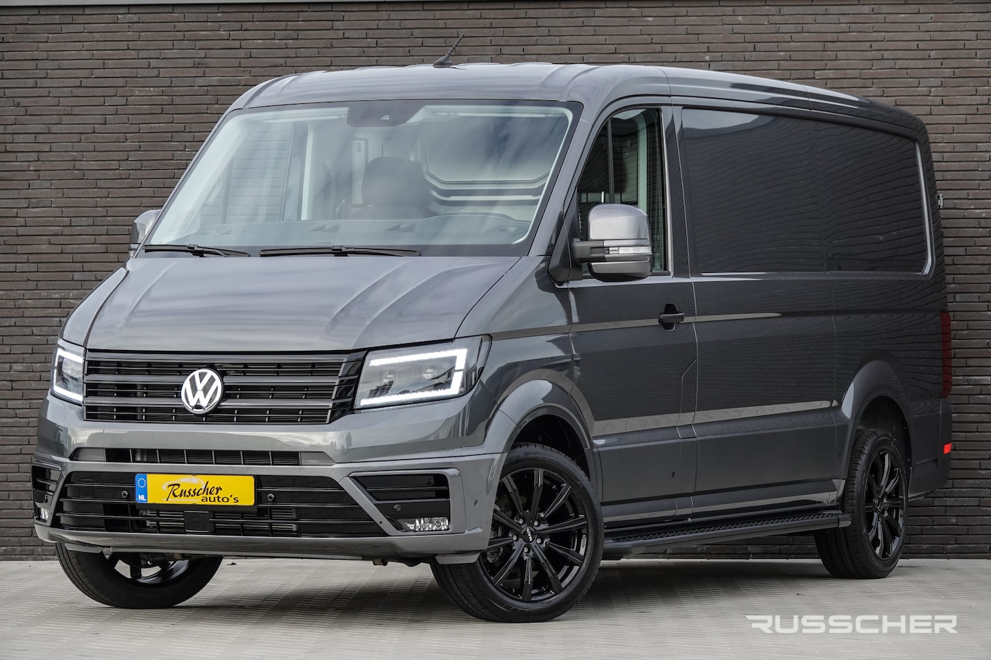 Volkswagen Crafter - L3H2 | 2.0Tdi 140Pk Aut. | Stoel-Stoel | Achteruitrijcamera | LED | 19'' | Indium Grey - AutoWereld.nl