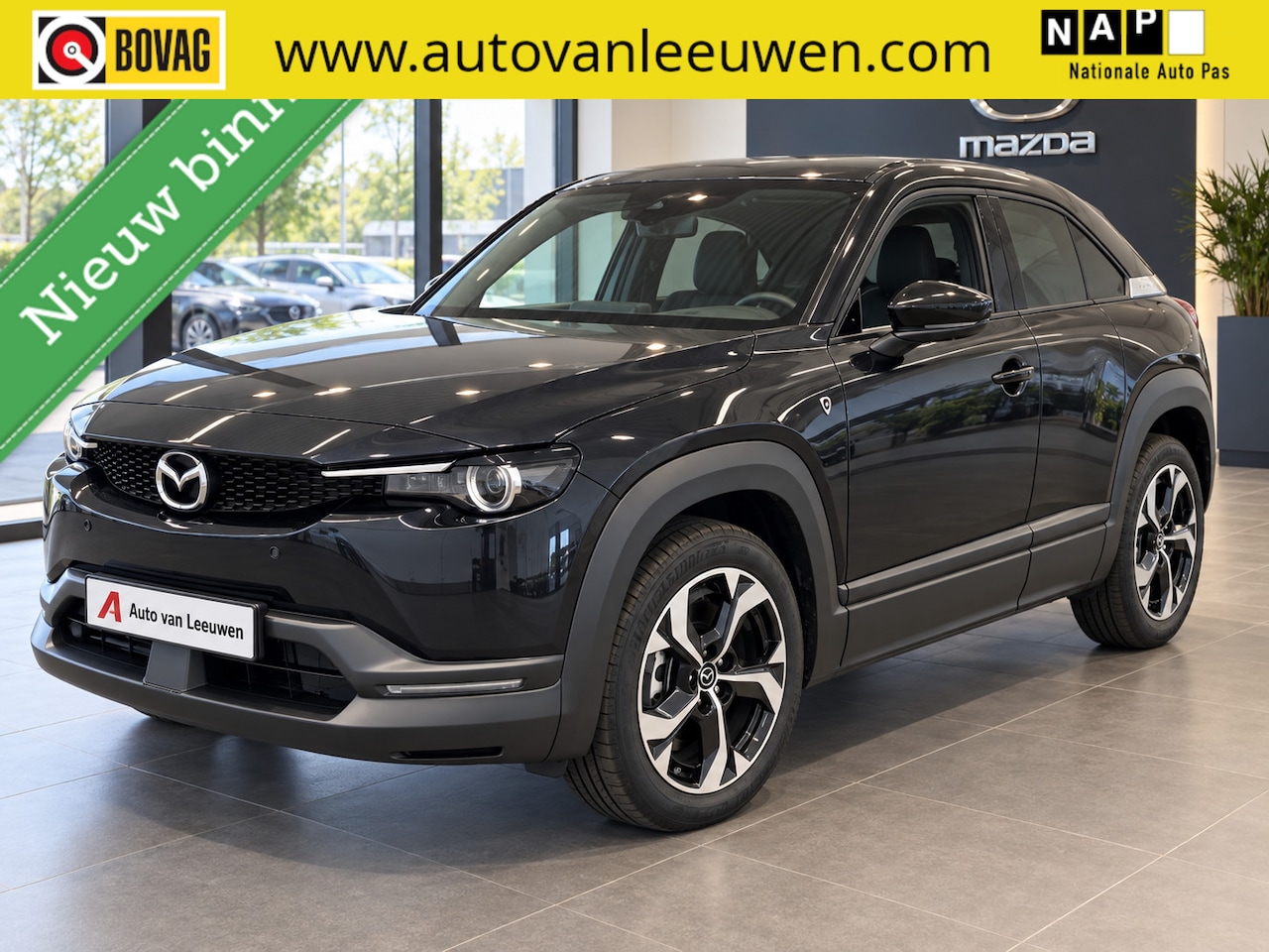 Mazda MX-30 - e-SkyActiv R-EV 170 Makoto Plug In OPEN DAK/ VOL MET OPTIES! - AutoWereld.nl
