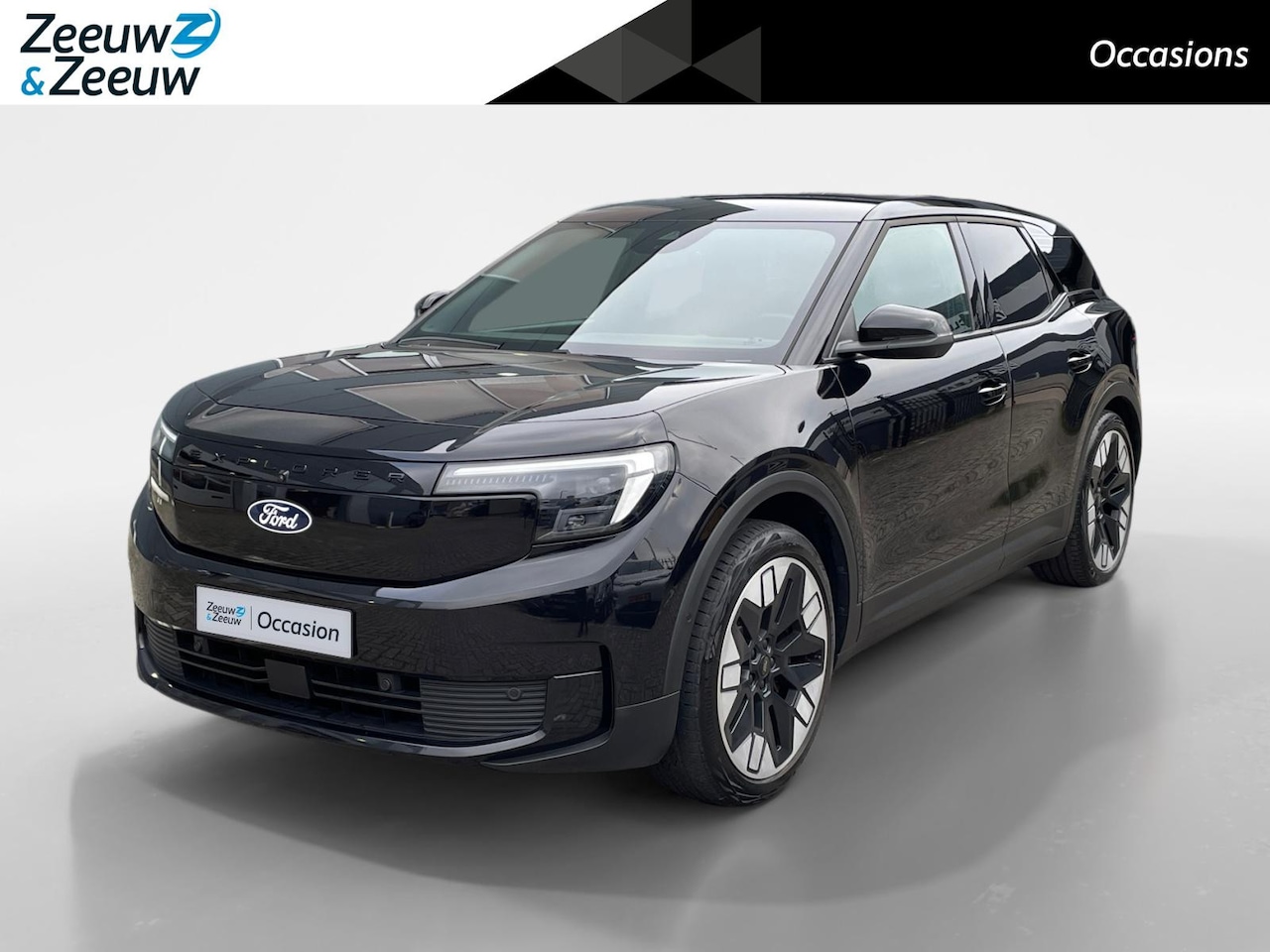 Ford Explorer - Premium Extended Range RWD 77 kWh | Full Option | Black uitvoering | Trekhaak | Dealer ond - AutoWereld.nl