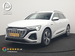 Audi Q8 e-tron - 55 quattro S Line 114 kWh Dealer O.H | Trekhaak Afn. | Luchtvering | 360 Camera | Head Up
