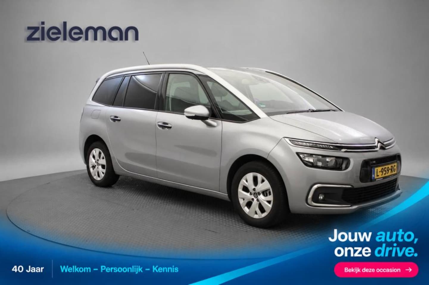 Citroën Grand C4 Picasso - 1.2 PureTech Feel 7 Persoons - Trekhaak, Carplay, Navi, Cruise - AutoWereld.nl