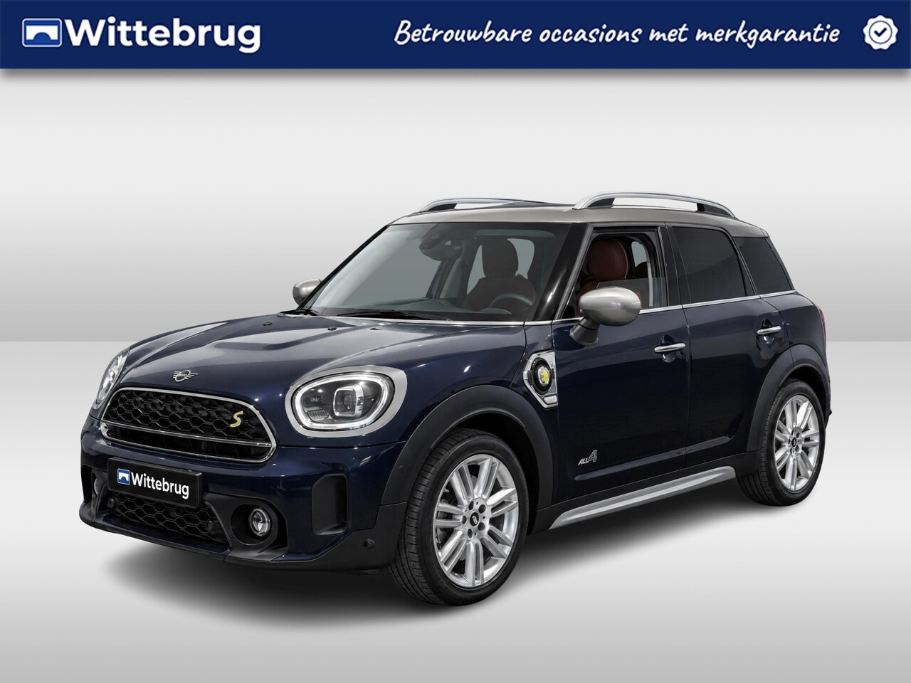 MINI Countryman - 1.5 Cooper S E ALL4 Classic / LEDER / CAMERA/ NAVI / APP.Connect / 18"LMV / PANODAK - AutoWereld.nl