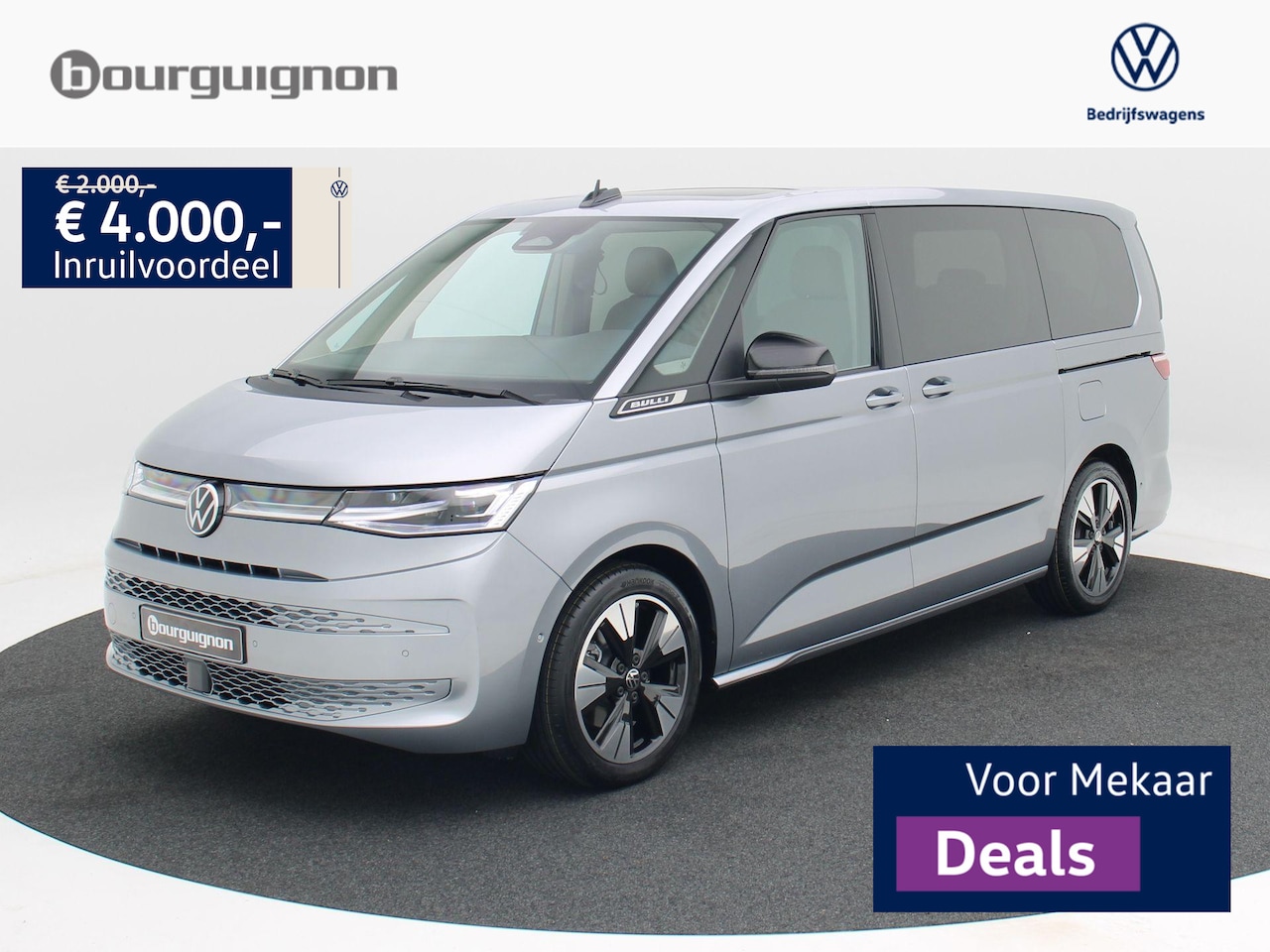 Volkswagen Multivan - Bedrijfswagens Bulli L2 1.5 eHybrid EU6 180 kW/245pk DSG 4Motion | Incl BTW/BPM | 7 zitpla - AutoWereld.nl