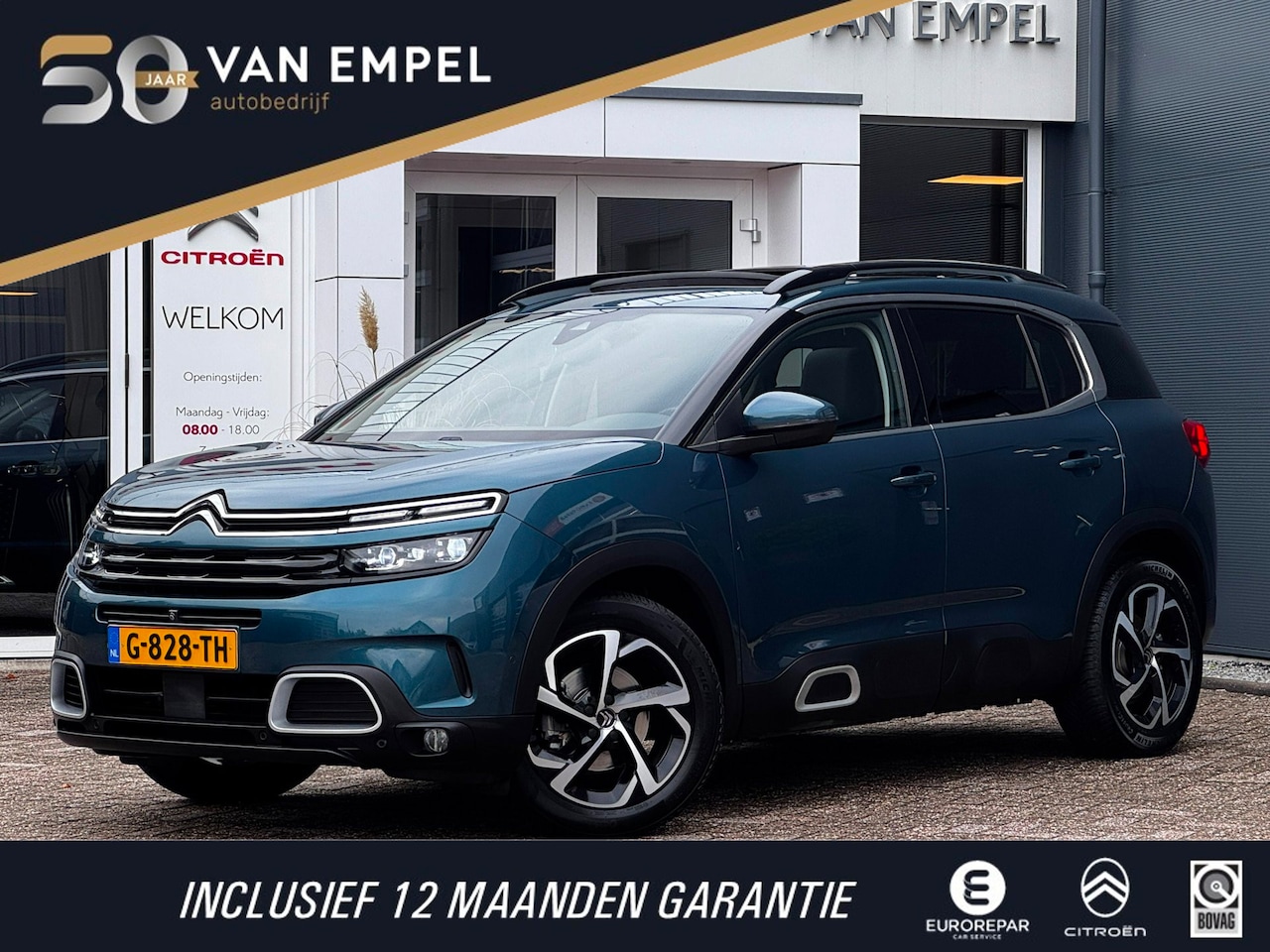 Citroën C5 Aircross - 1.6 PureTech Feel | 180 PK | Trekhaak | Panoramadak | 360 Camera | Stoelverwarming - AutoWereld.nl