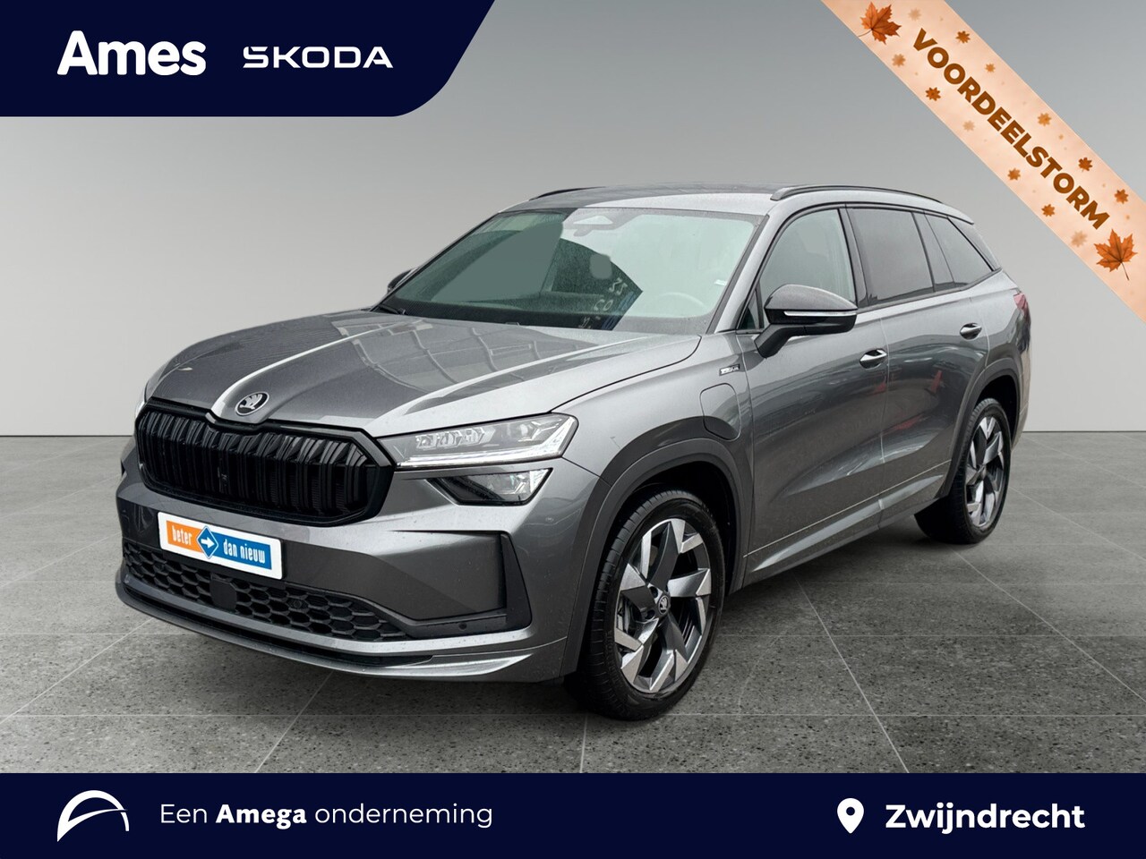 Skoda Kodiaq - 1.5 TSI 204pk PHEV Sportline Business Elektrisch verstelbare bestuurdersstoel / Achteruitr - AutoWereld.nl